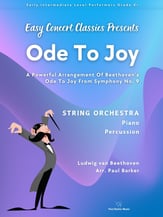 Ode To Joy Orchestra sheet music cover